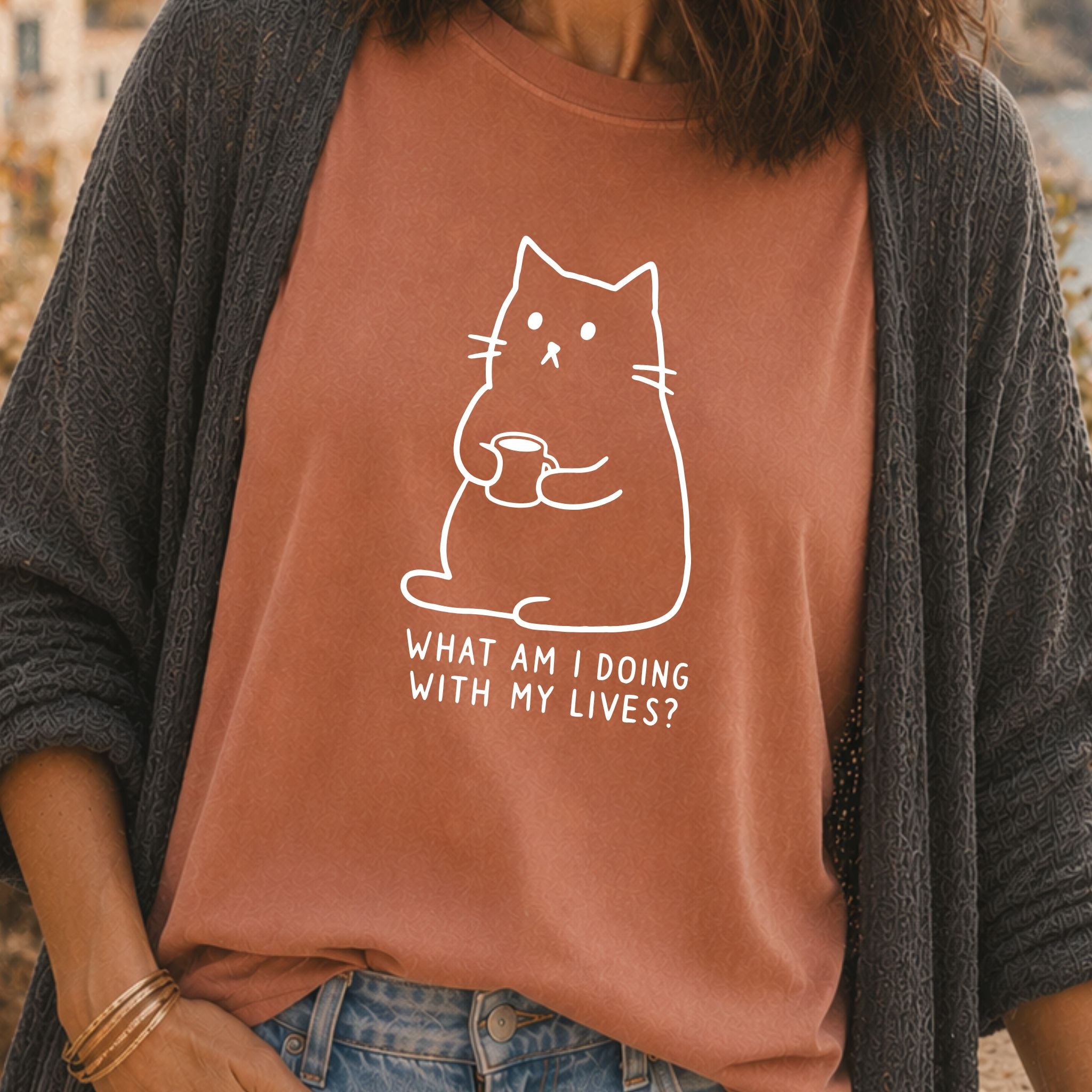 With My Lives T-Shirt