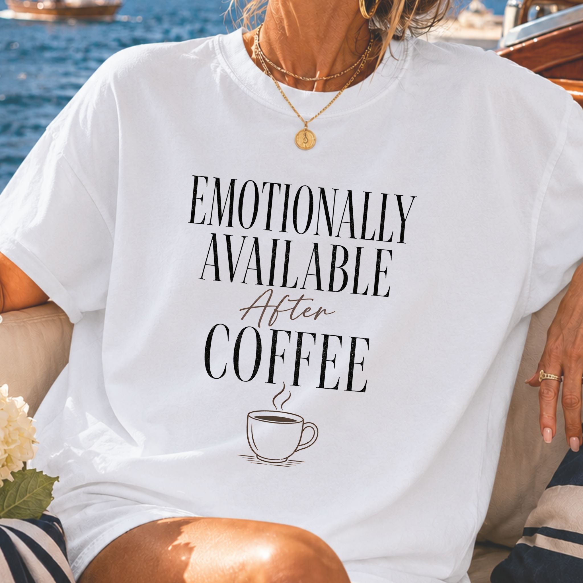 Available After Coffee T-Shirt
