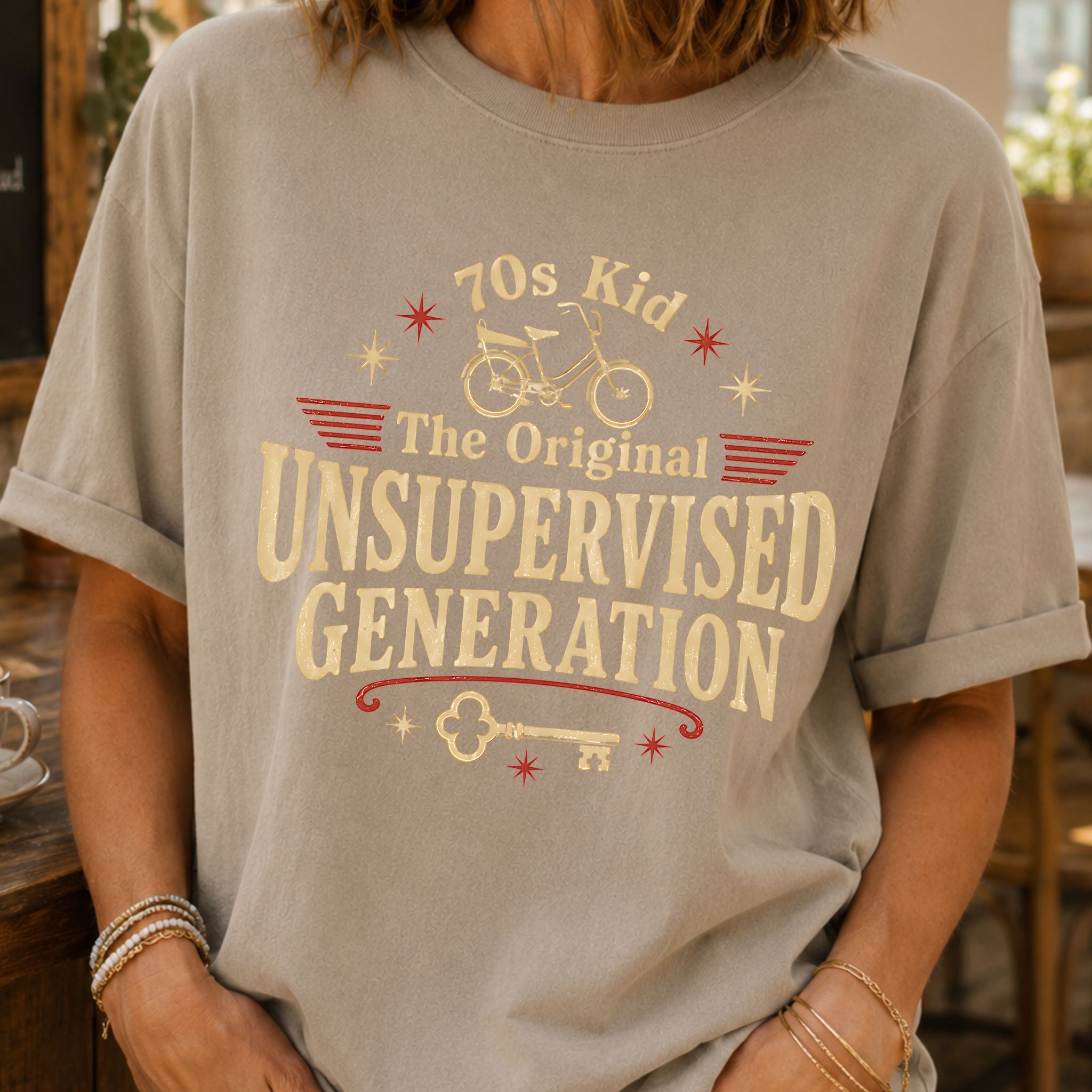 70s Unsupervised Generation T-Shirt