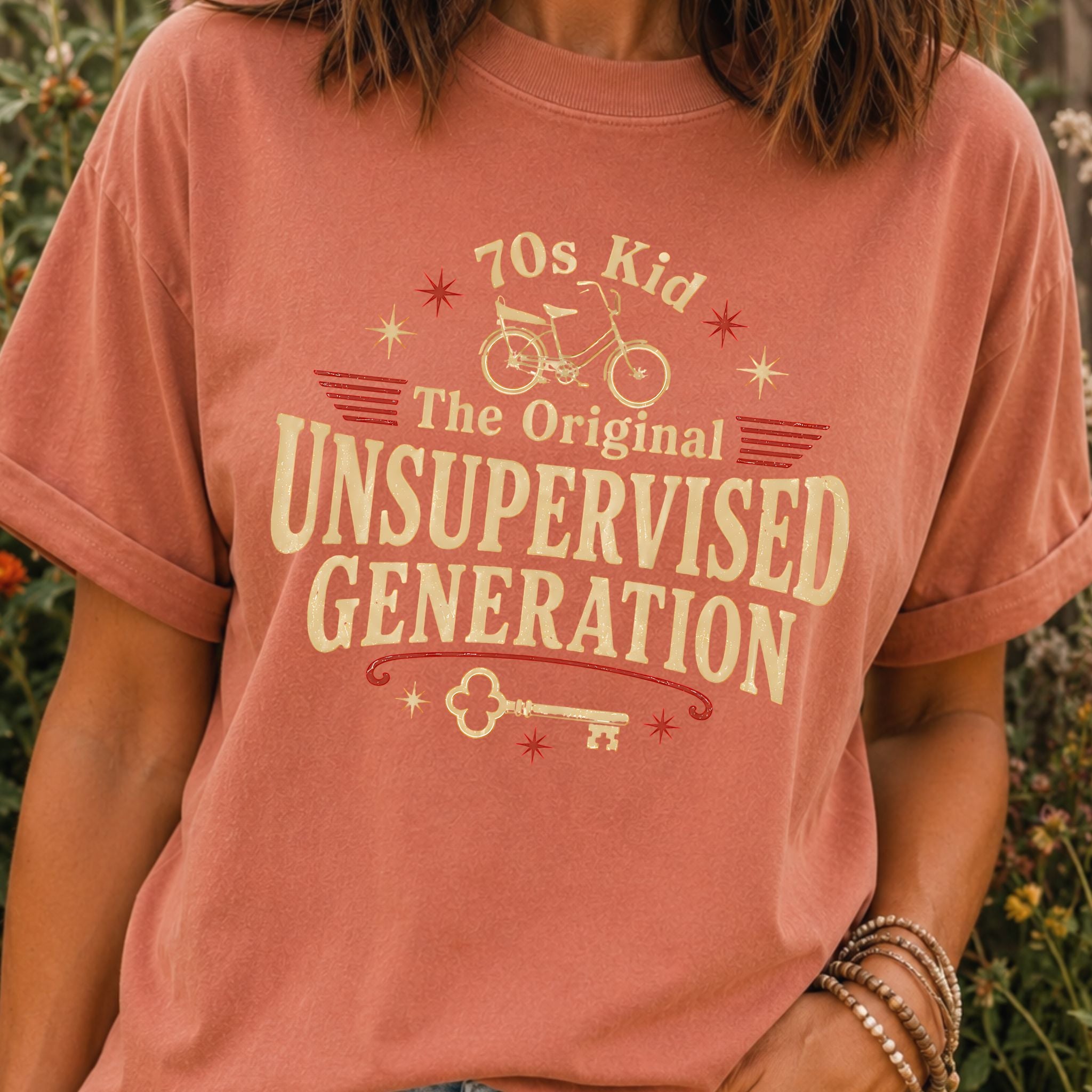70s Unsupervised Generation T-Shirt