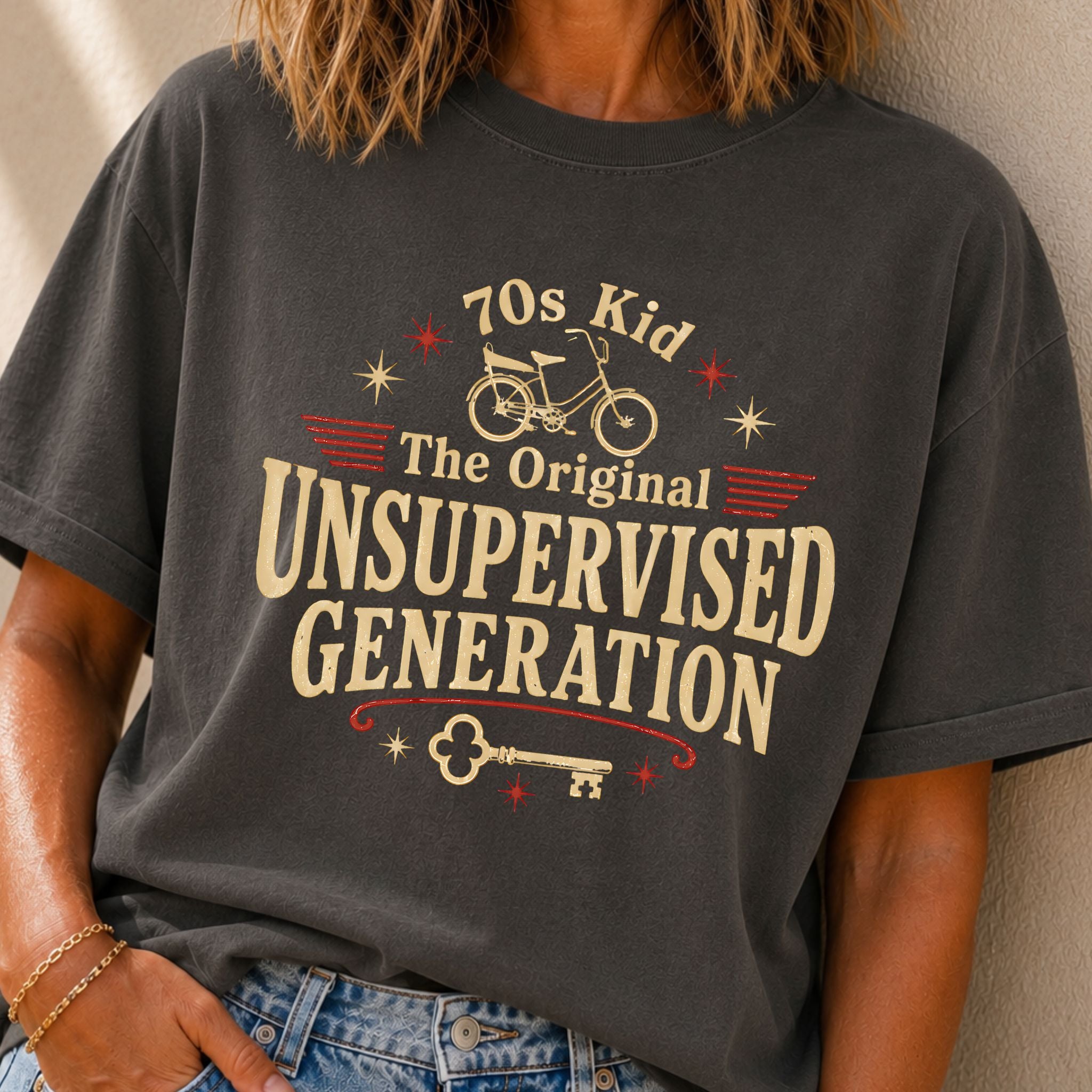 70s Unsupervised Generation T-Shirt