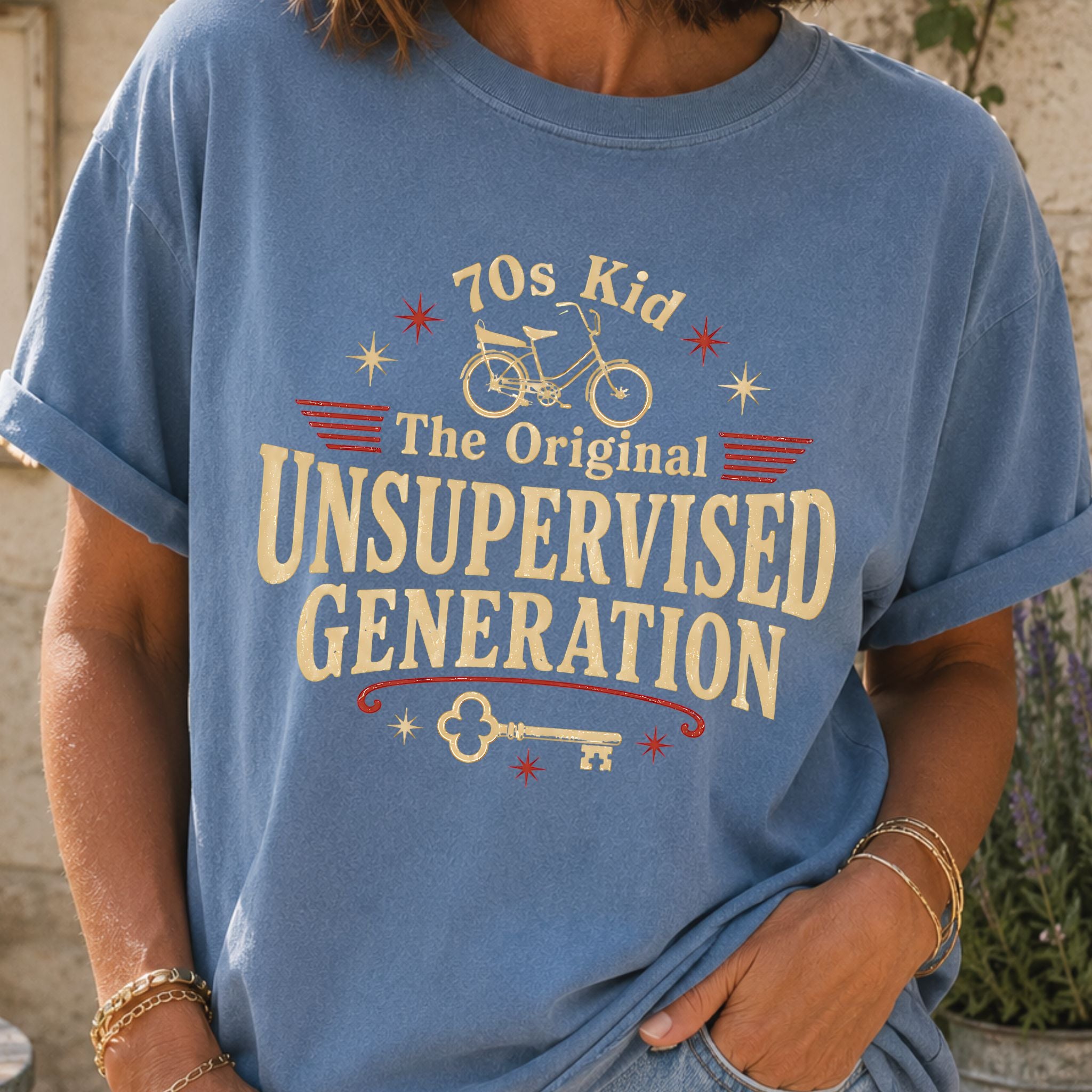 70s Unsupervised Generation T-Shirt