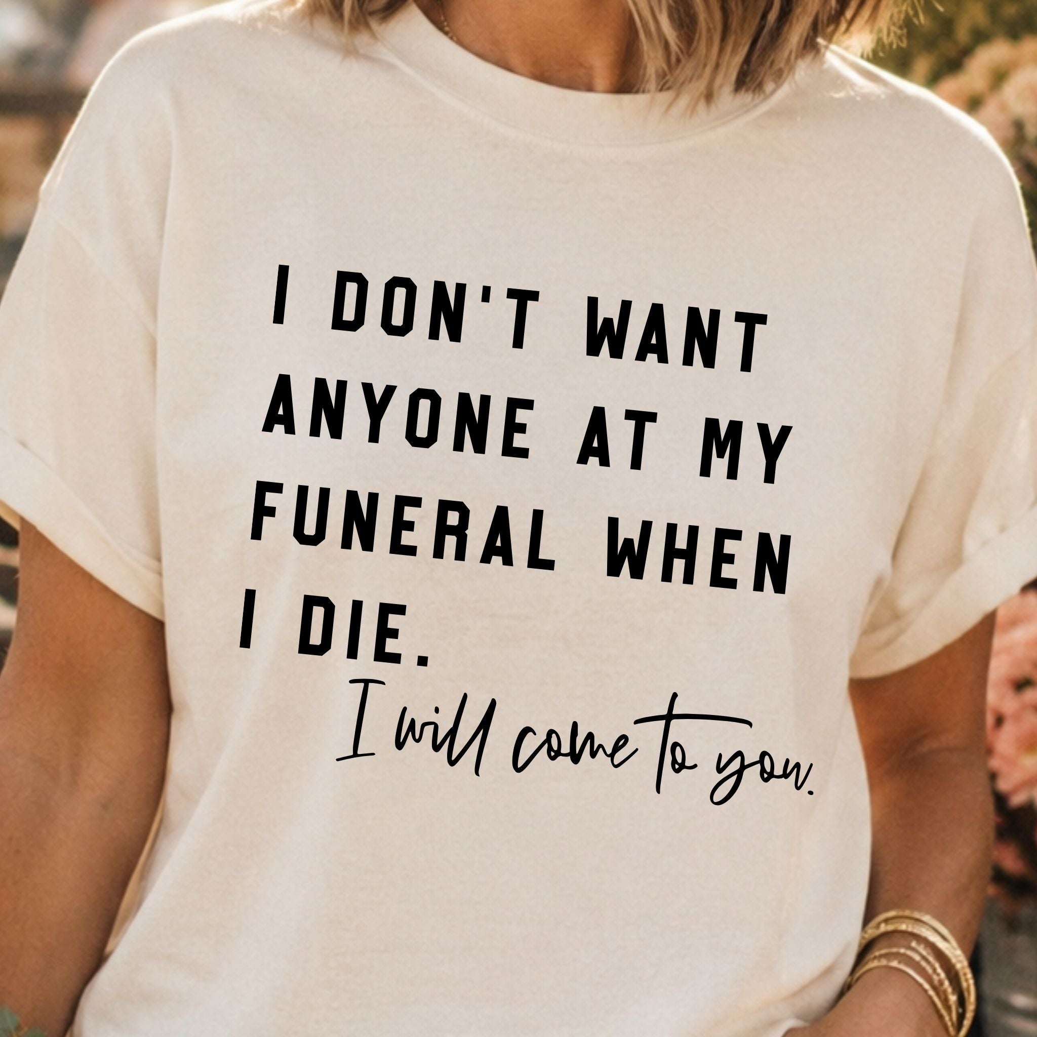 Funny Funeral T-Shirt