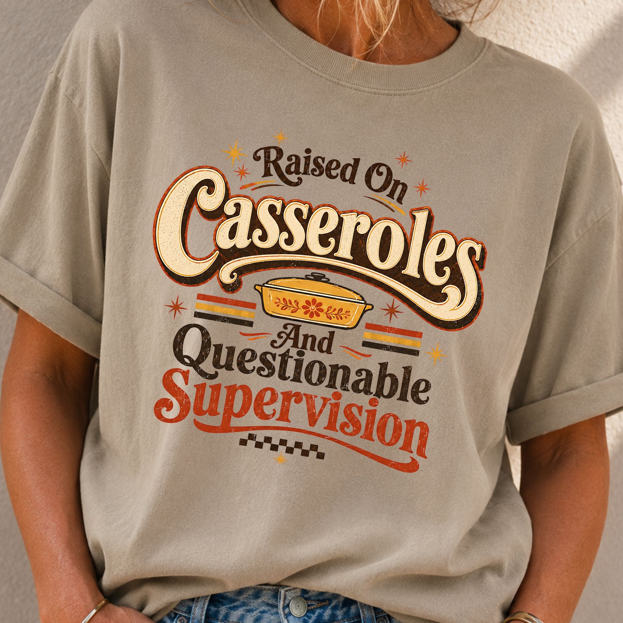 Raised on Casseroles T-Shirt