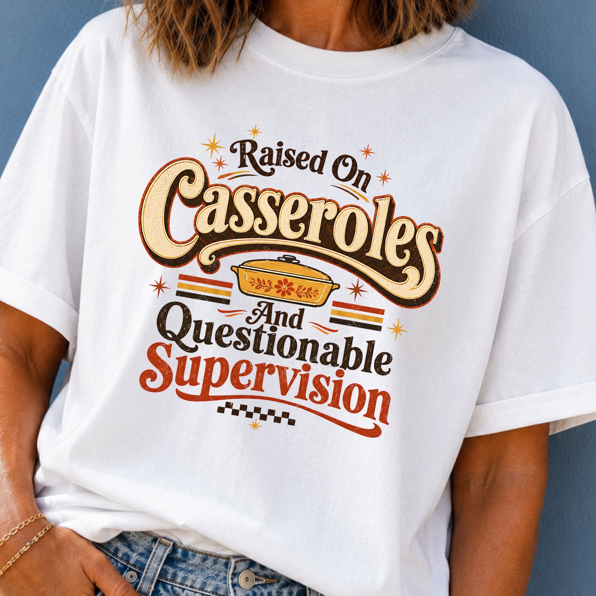 Raised on Casseroles T-Shirt