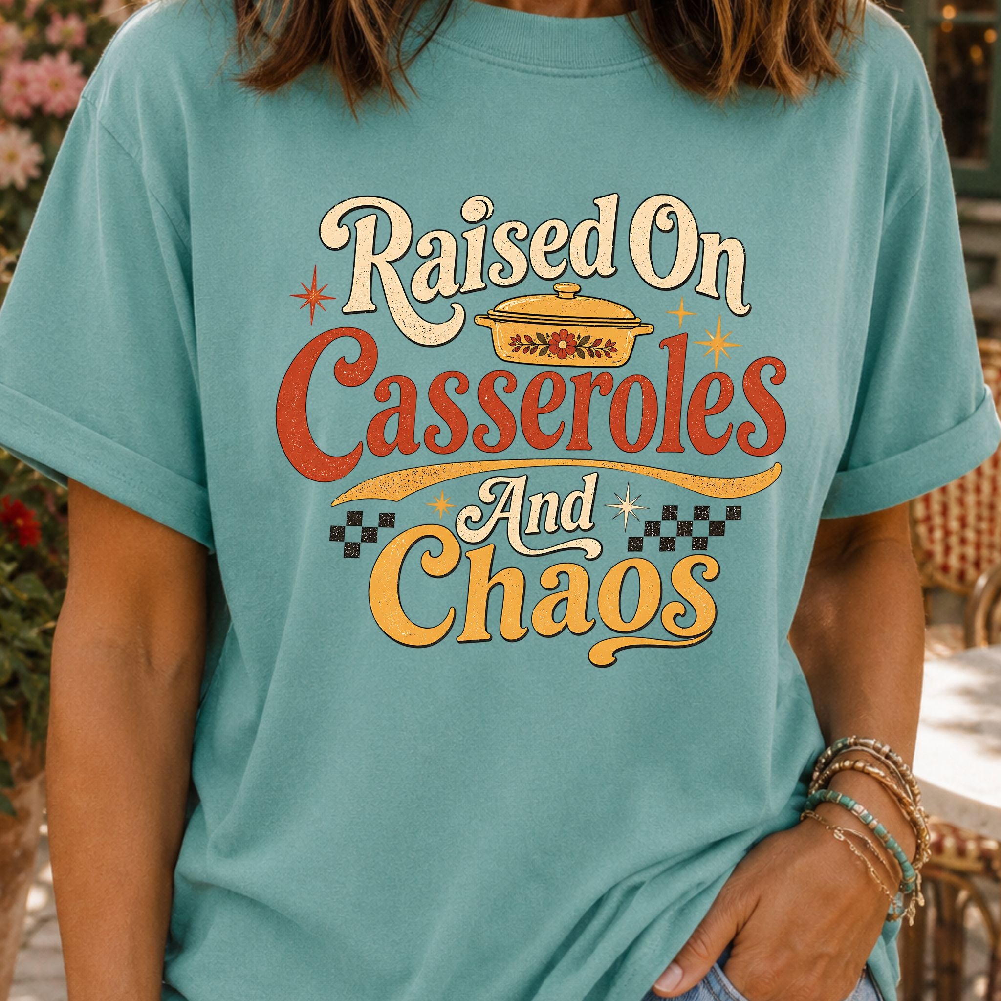 Casseroles and Chaos T-Shirt