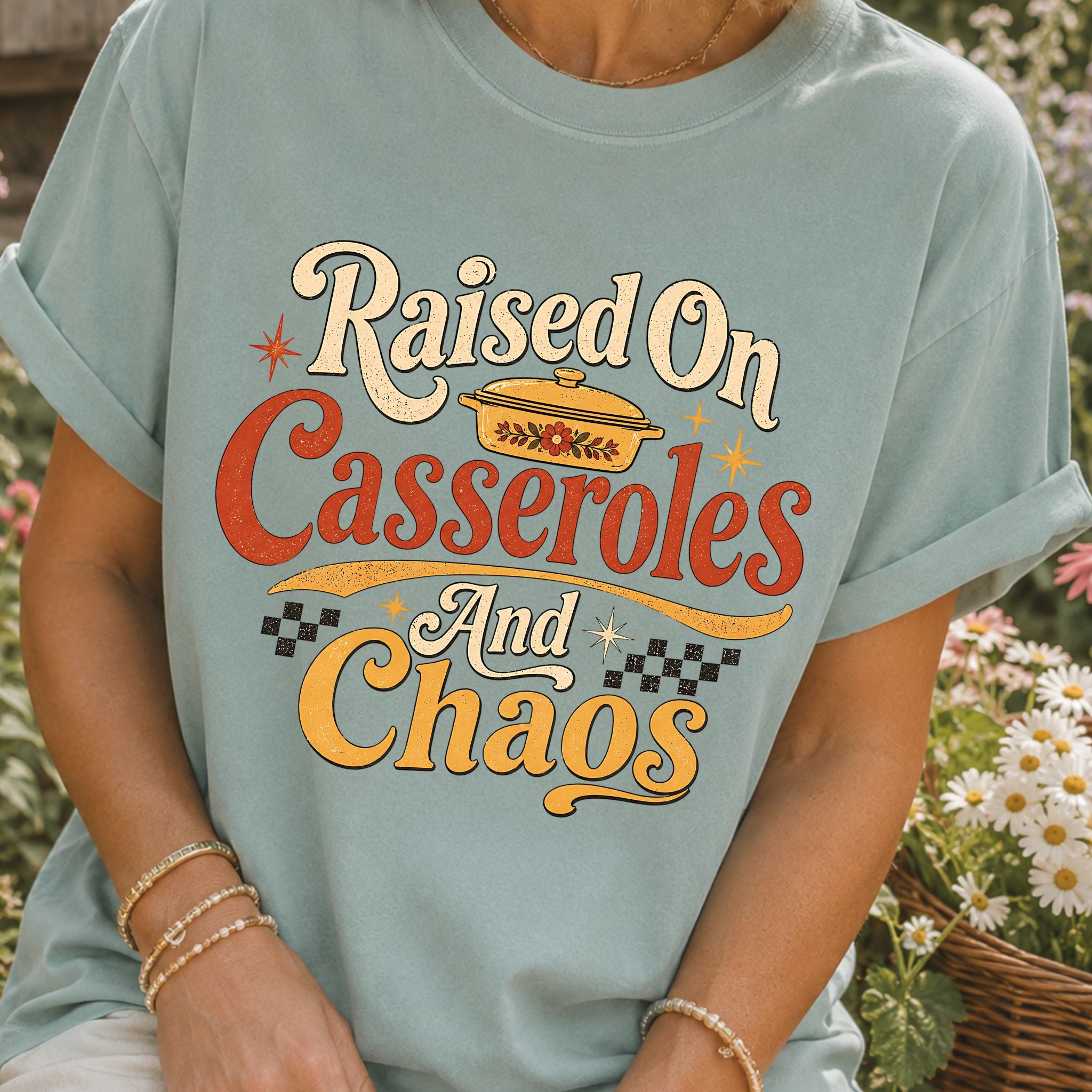 Casseroles and Chaos T-Shirt