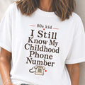 80s Phone Number T-Shirt