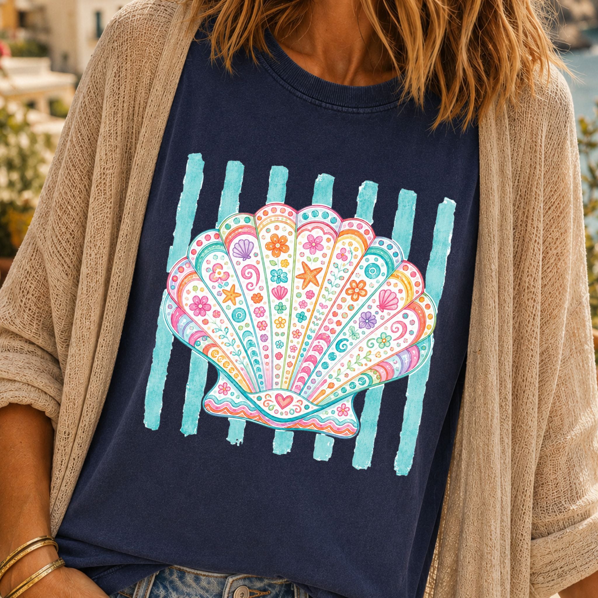 Coastal Seashell T-Shirt