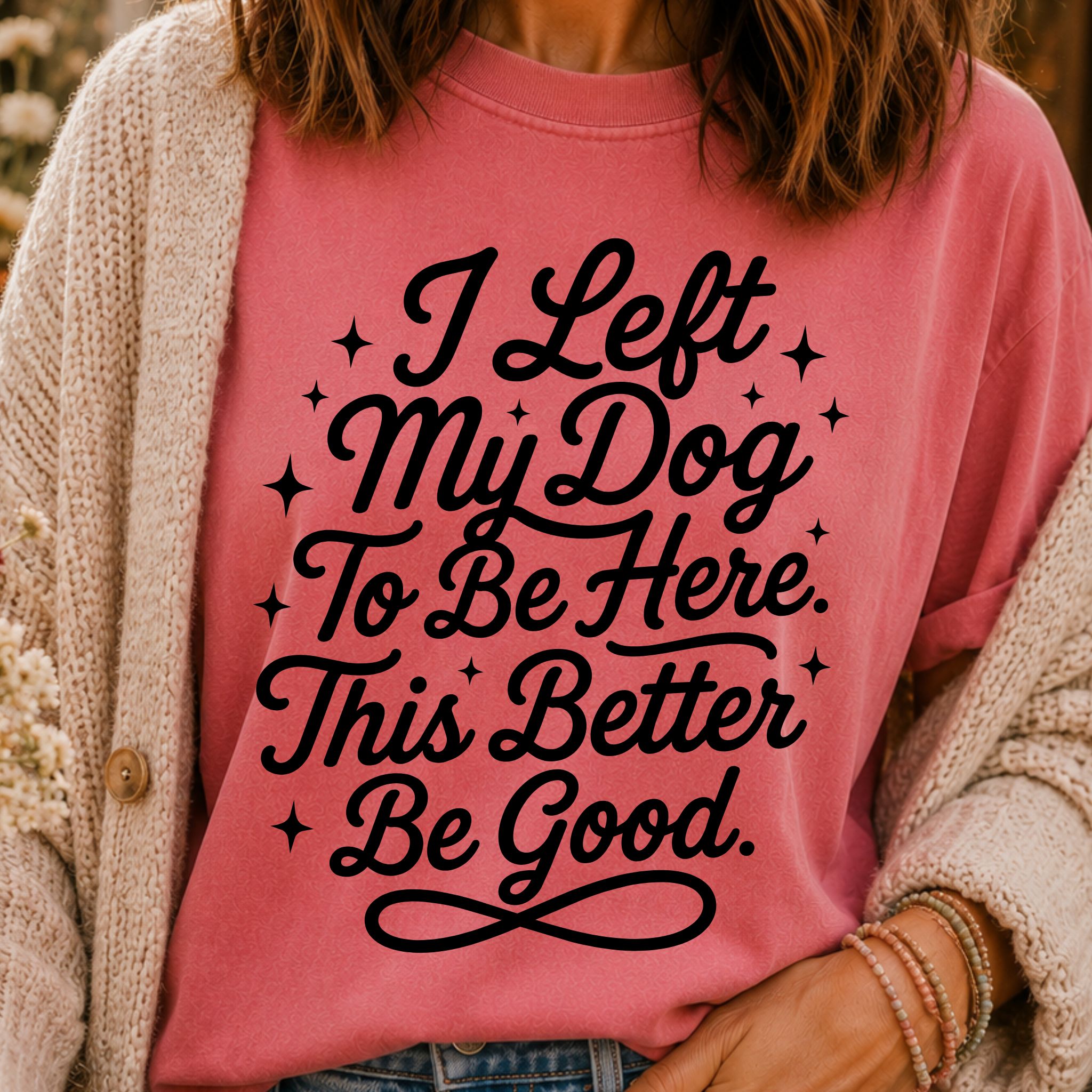 Left My Dog T-Shirt