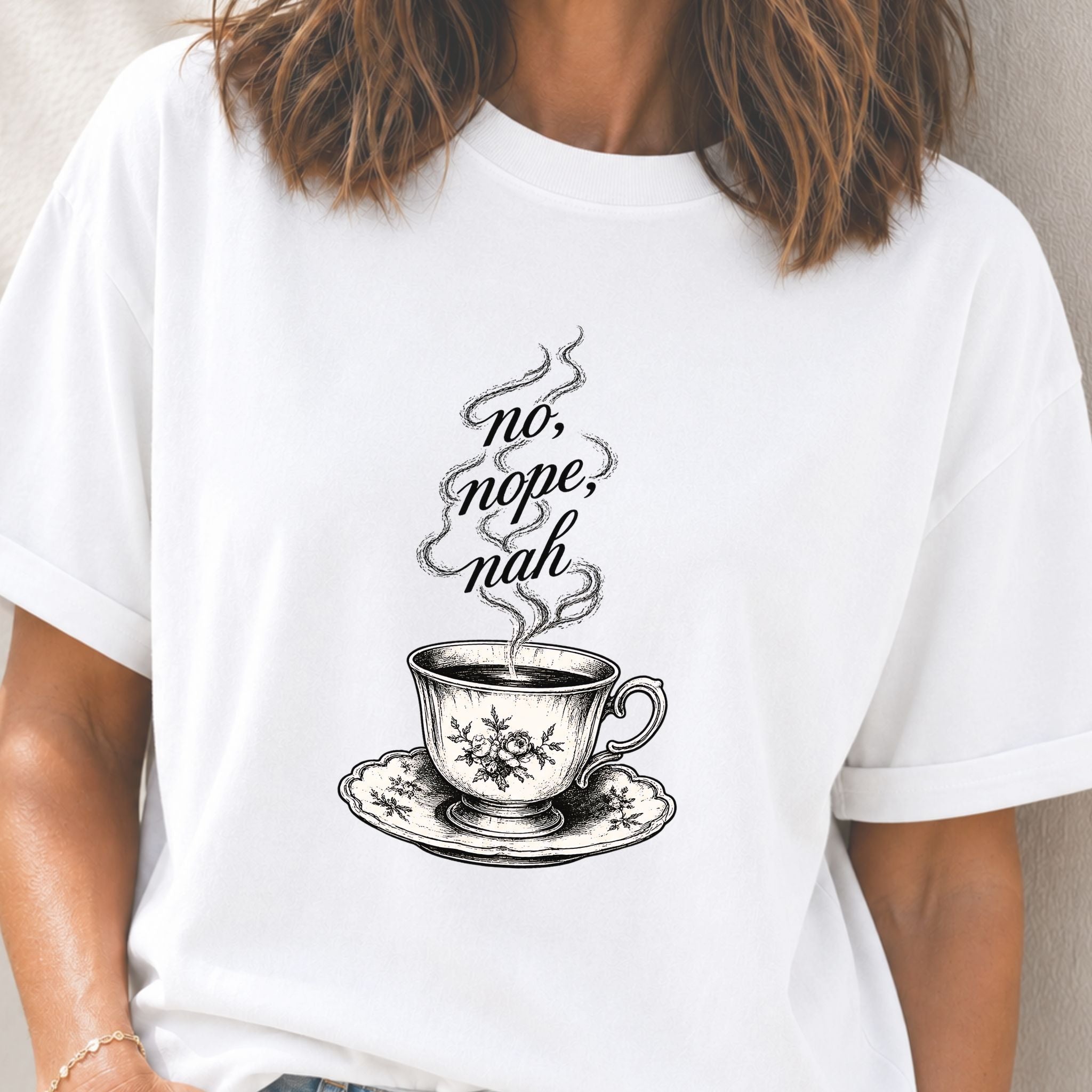 No Nope Nah Coffee T-Shirt