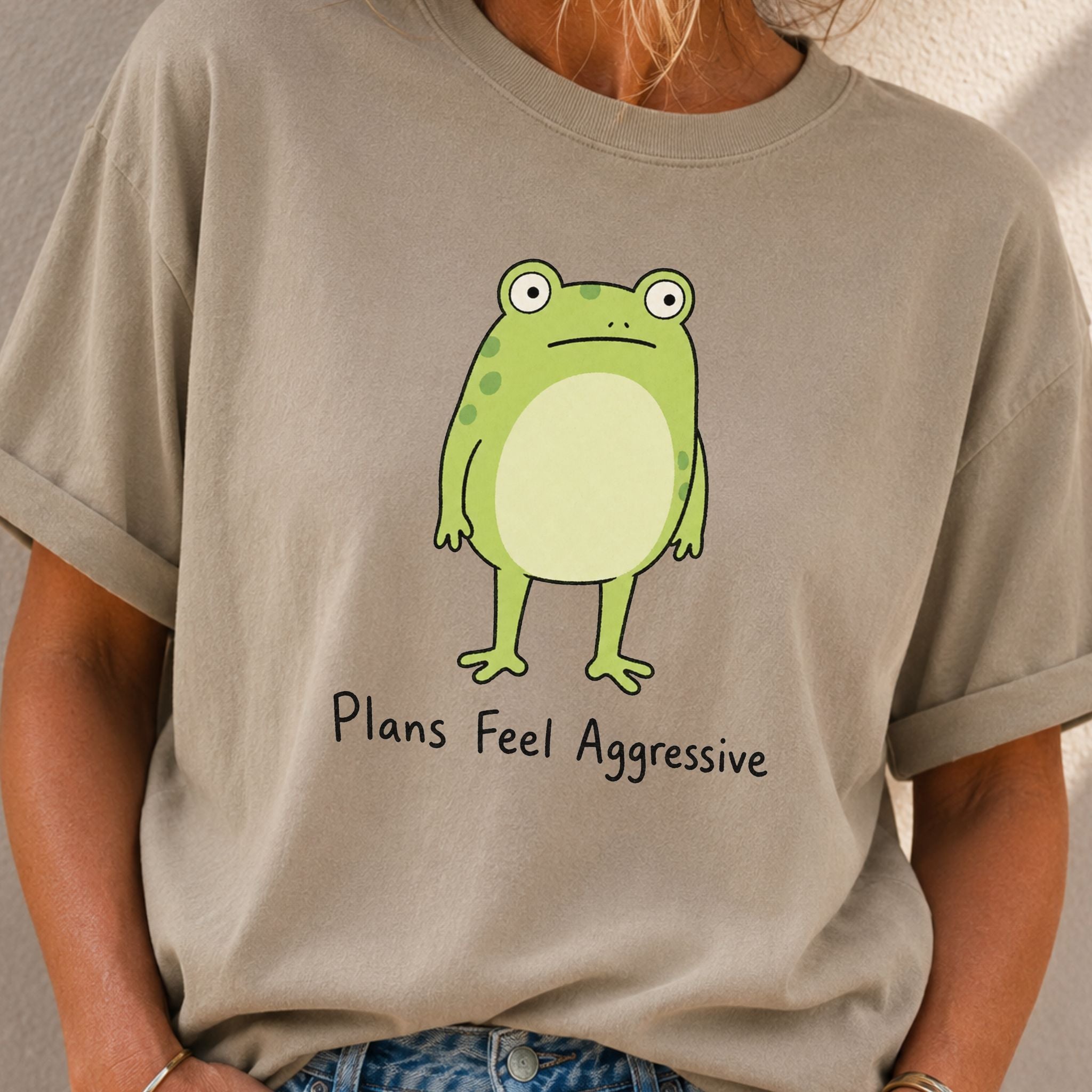Plans Feel Aggressive T-Shirt