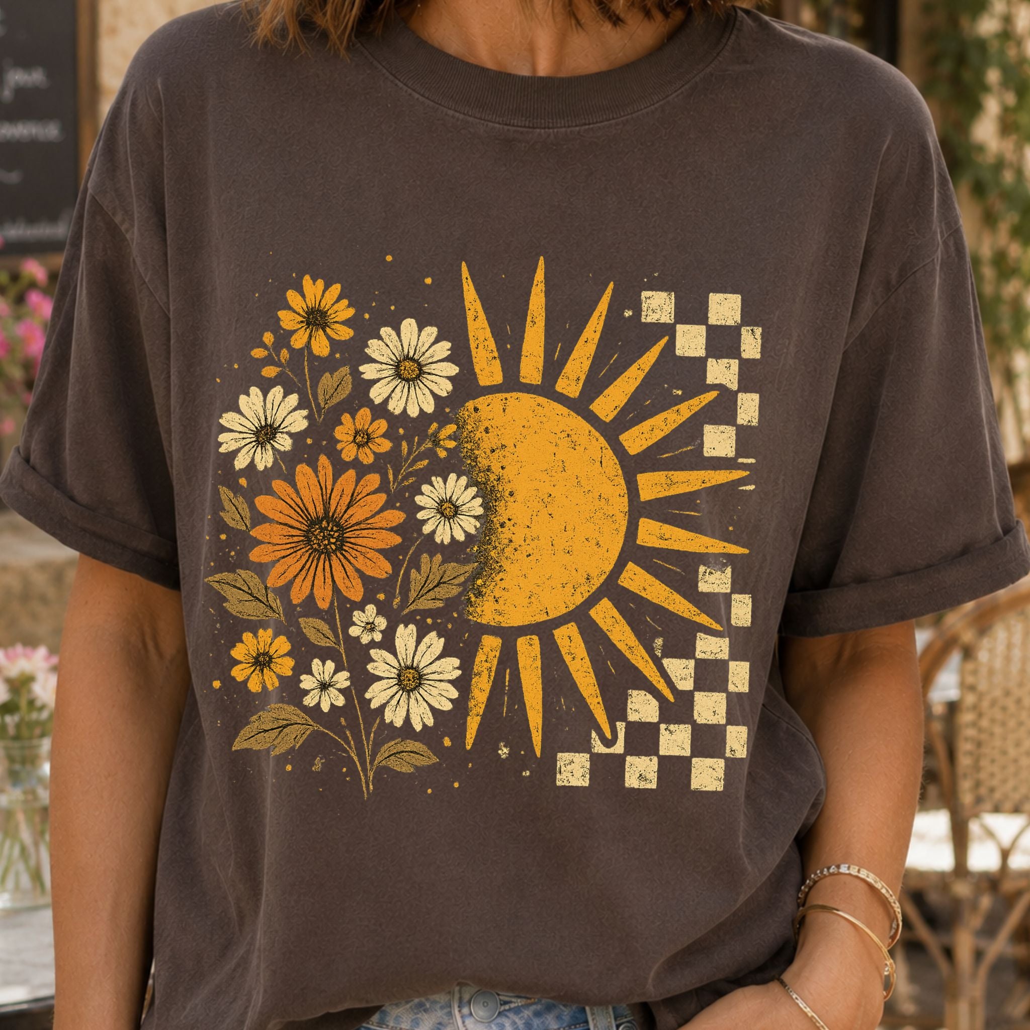Floral Sun T-Shirt