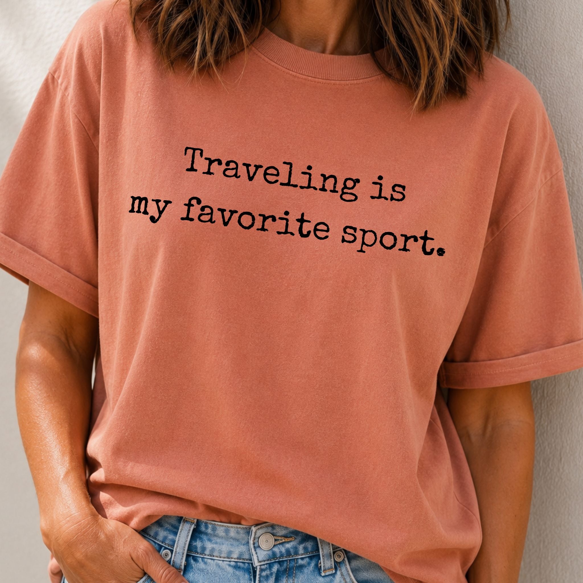Traveling Favorite Sport Graphic Tee