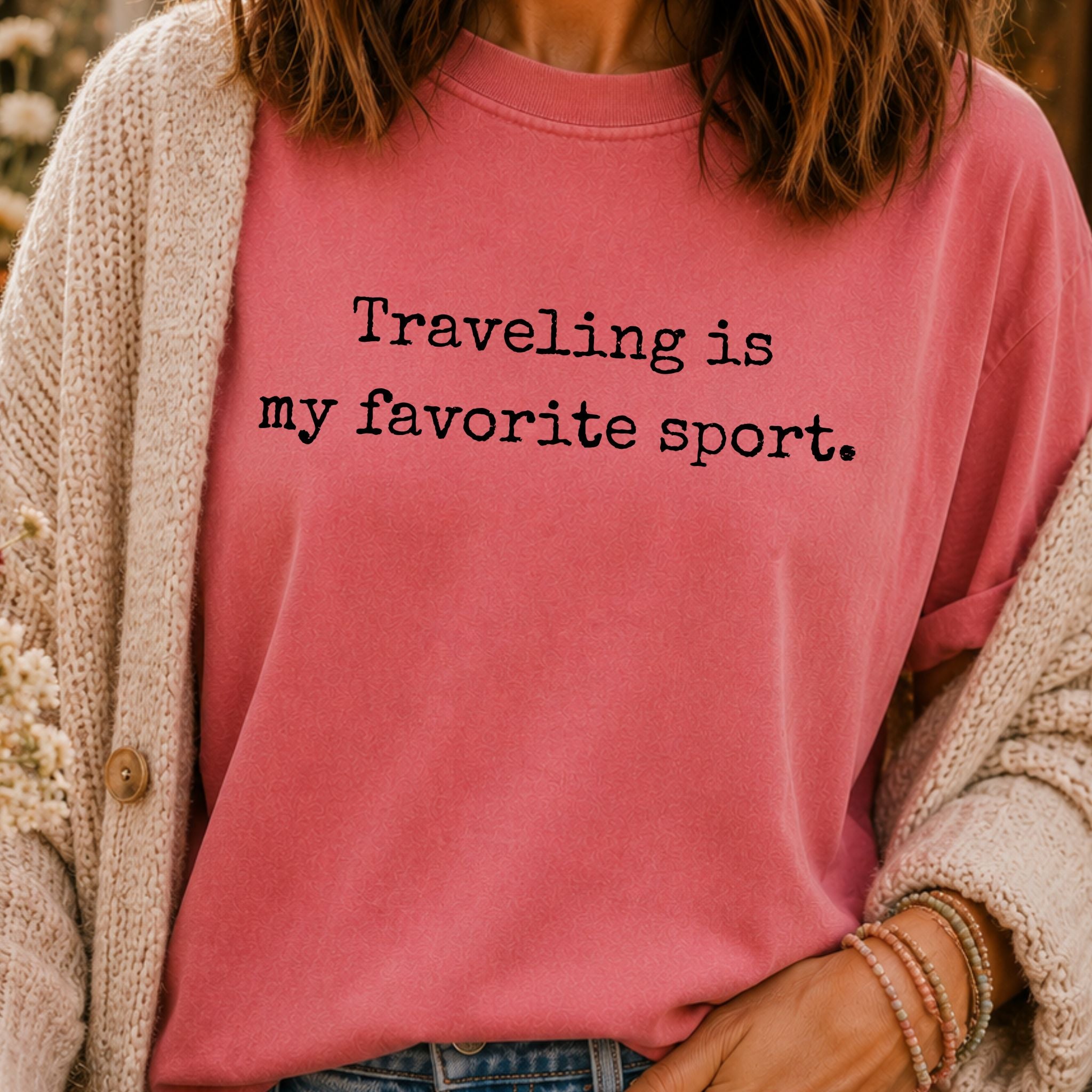 Traveling Favorite Sport Graphic Tee