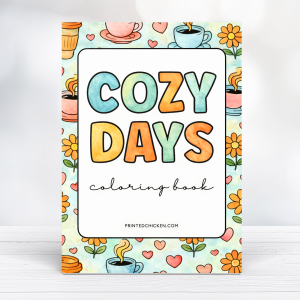 Cozy Days Coloring Book